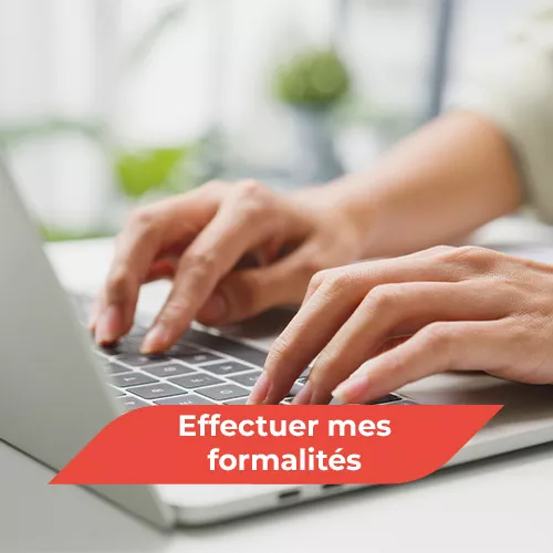 Effectuer mes formalités